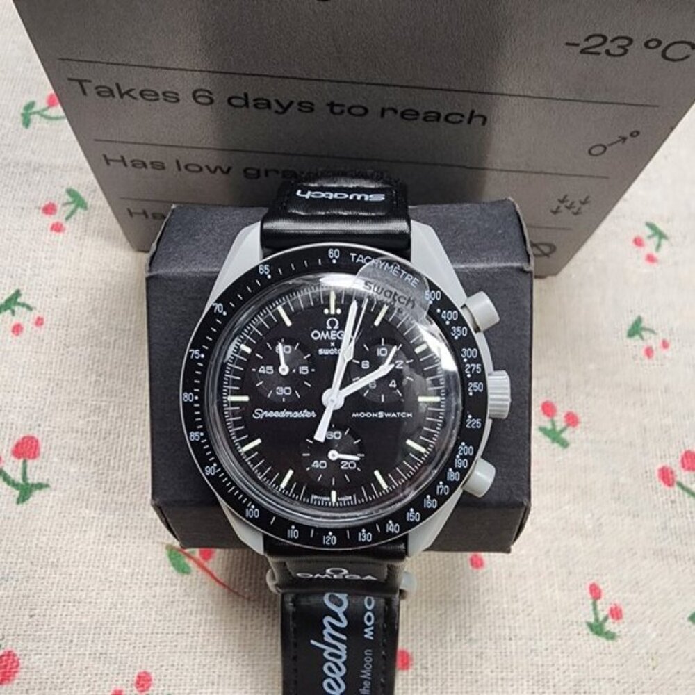 Swatch X Omega Moonswatch Mission To Moon